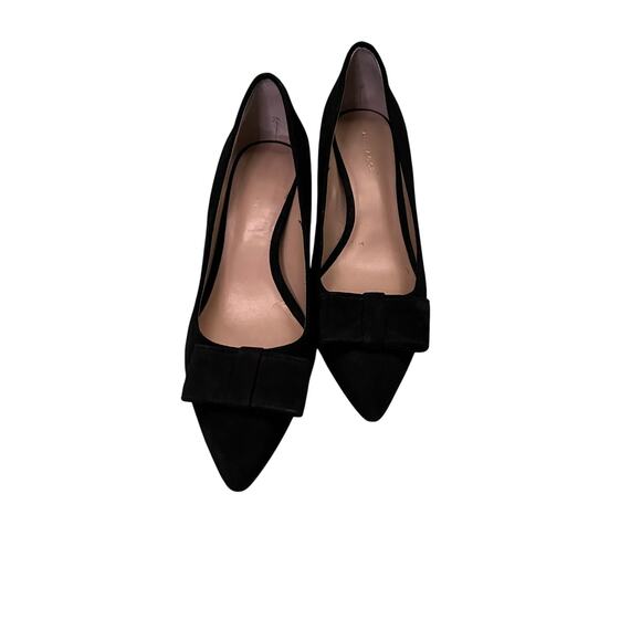 Ann Taylor Black bow pumps - 6.5 - Picture 1 of 5